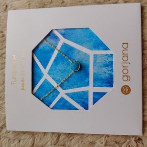 Gorjana Turquoise Power Gemstone Necklace